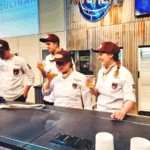Das Azubi-Team vom Verein der Köche Oberallgäu beim Cooking-Wettbewerb von Chefs Culinar in Ulm