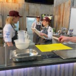 Das Azubi-Team vom Verein der Köche Oberallgäu beim Cooking-Wettbewerb von Chefs Culinar in Ulm
